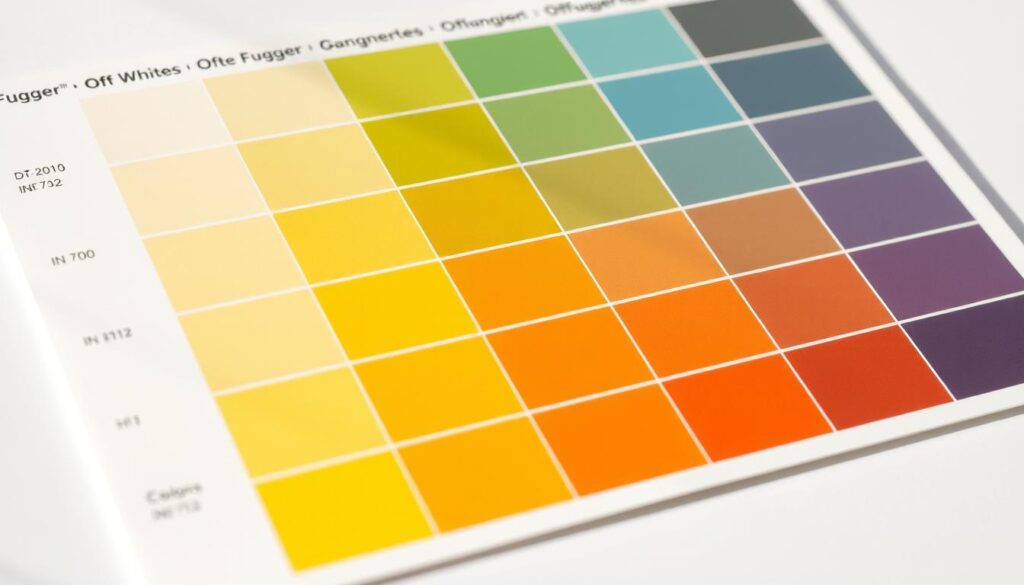 Wzornik kolorów Flugger z serią Off White Wzornik kolorów Flugger z serią Off White